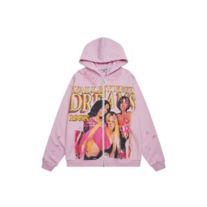 VALL Dreams Zip Hoodie (Pink)