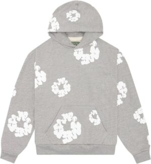 Denim Tears "Cotton Wreath" Hoodie (Grey)