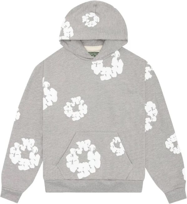 Denim Tears "Cotton Wreath" Hoodie (Grey)